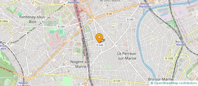 localisation de l'entreprise ACCEL  LE PERREUX SUR MARNE