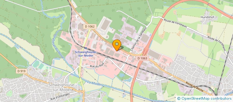 localisation de l'entreprise ACCEL-R MOTO 67  SCHWEIGHOUSE-SUR-MODER