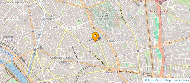 localisation de l'entreprise ACCELERIS  PARIS