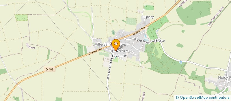 localisation de l'entreprise ACCELEXPERT à VILLE-SAINT-JACQUES