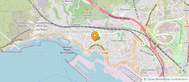 localisation de l'entreprise ACCELLERON FRANCE SAS à MARSEILLE