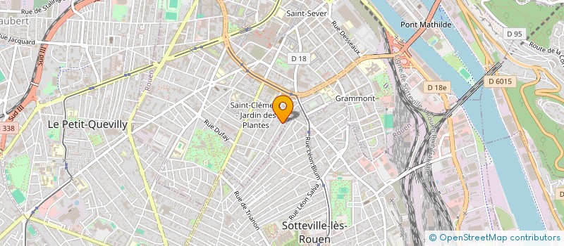 localisation de l'entreprise ACCELR à ROUEN