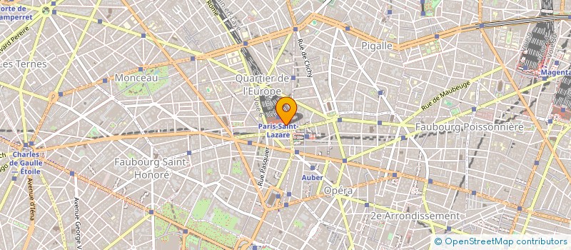 localisation de l'entreprise ACCELYIA FINANCE PERFORMANCE  PARIS