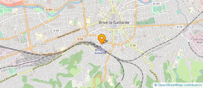 localisation de l'entreprise ACCENSE PROCEDURES  BRIVE-LA-GAILLARDE