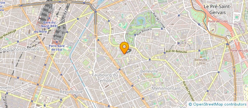 localisation de l'entreprise ACCENT +  PARIS