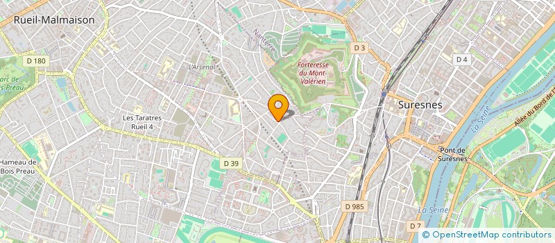 localisation de l'entreprise ACCENT AP à RUEIL-MALMAISON