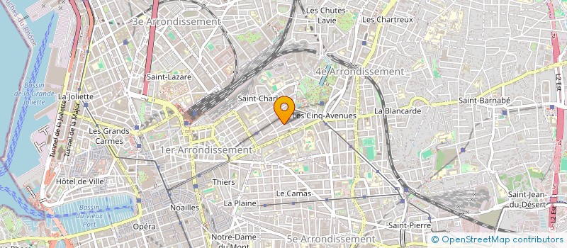 localisation de l'entreprise ACCENT CULTURE à MARSEILLE