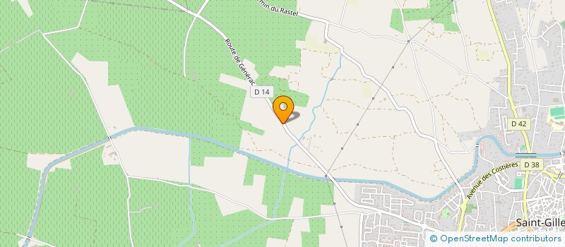 localisation de l'entreprise ACCENT DE PROVENCE  SAINT-GILLES