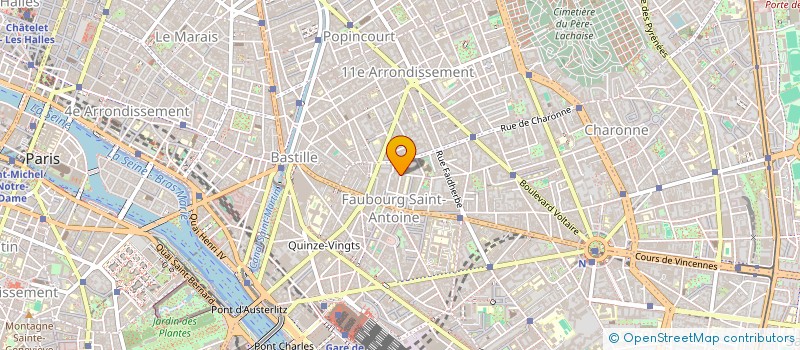 localisation de l'entreprise ACCENTONIC  PARIS