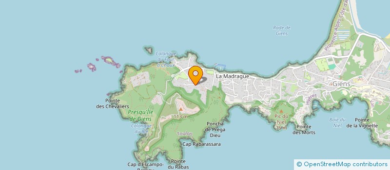 localisation de l'entreprise ACCENUM à HYERES