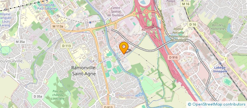 localisation de l'entreprise ACCEPTABLES AVENIRS à RAMONVILLE-SAINT-AGNE