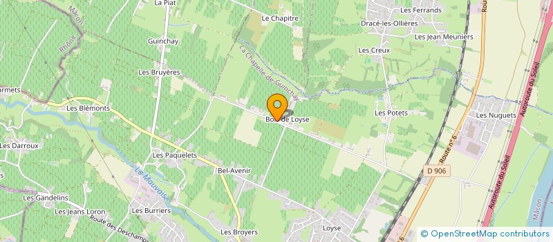 localisation de l'entreprise ACCERES FIELD RESEARCH à LA CHAPELLE-DE-GUINCHAY