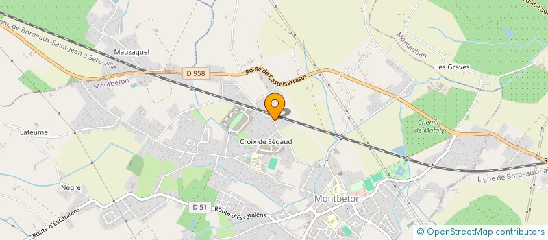 localisation de l'entreprise ACCERTIF CONNECT  MONTBETON