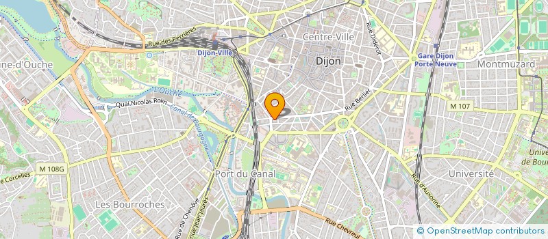 localisation de l'entreprise ACCES à DIJON