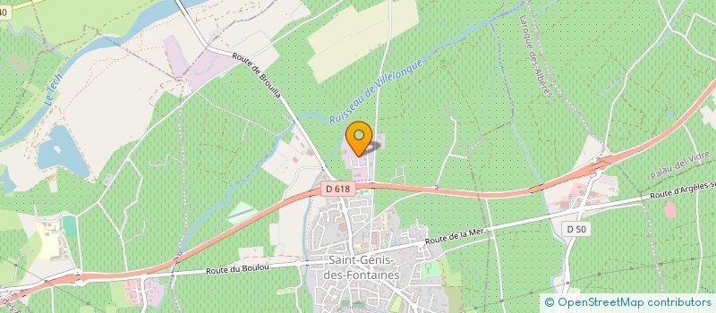 localisation de l'entreprise ACCES  SAINT-GENIS-DES-FONTAINES