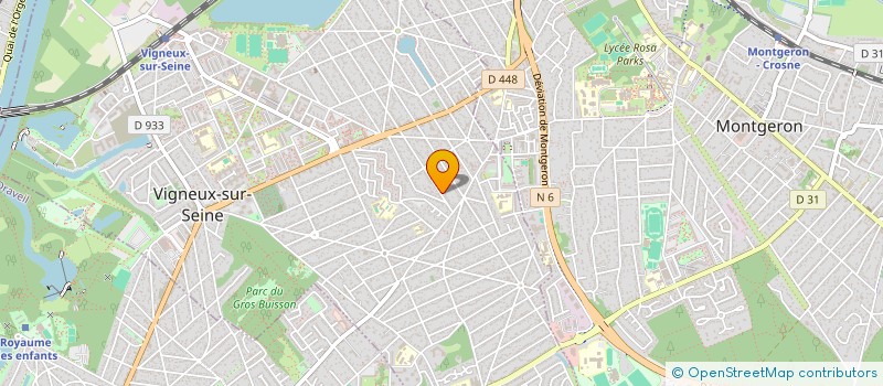 localisation de l'entreprise ACCES  VIGNEUX-SUR-SEINE