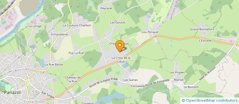 localisation de l'entreprise ACCES AMBALLAGES à PANAZOL