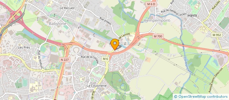 localisation de l'entreprise ACCES AUTOMATISMES à WATTRELOS
