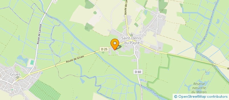 localisation de l'entreprise ACCES - AUTONOMIE  SAINT-DENIS-DU-PAYRE