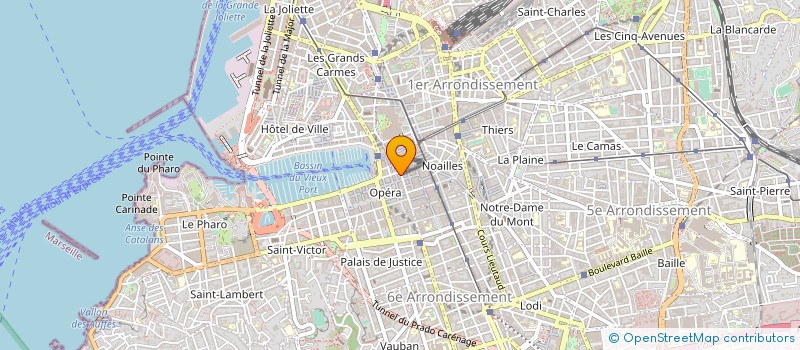 localisation de l'entreprise ACCES AUX DROITS DES ENFANTS ET JEUNES à MARSEILLE