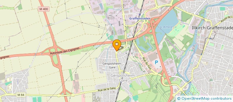 localisation de l'entreprise ACCES CONCEPT 67  GEISPOLSHEIM