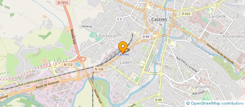 localisation de l'entreprise ACCES DIAGNOSTICS IMMOBILIERS  VIVIERS-LES-MONTAGNES