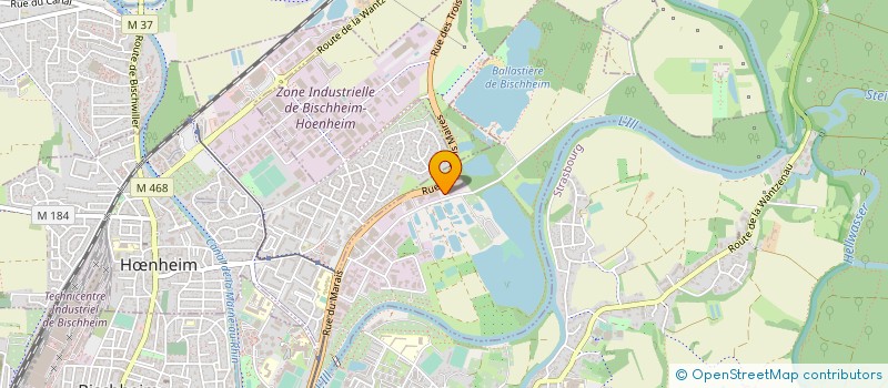 localisation de l'entreprise ACCES EDITIONS  SCHILTIGHEIM