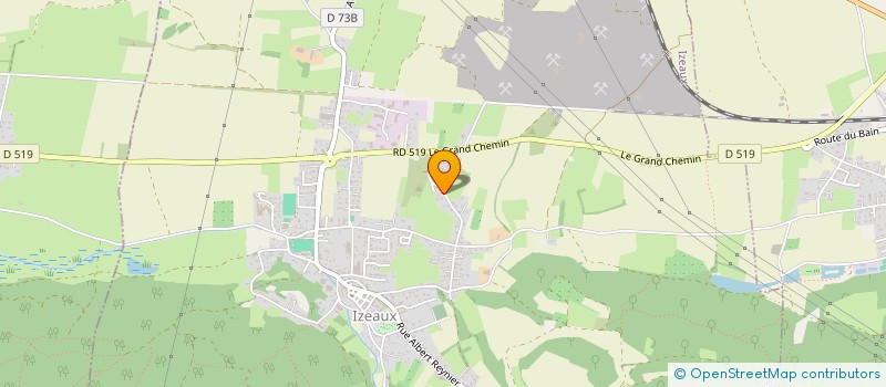 localisation de l'entreprise ACCES FORMATION  IZEAUX