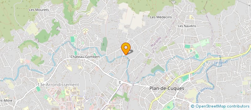 localisation de l'entreprise ACCES FORMATION CONSEIL à MARSEILLE 13EME