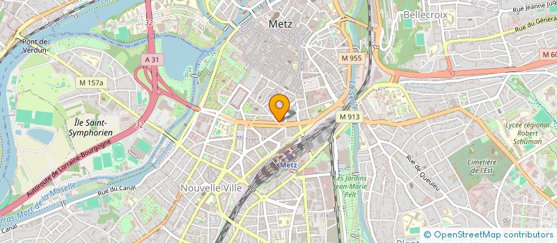 localisation de l'entreprise ACCES'HOME à METZ