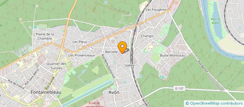 localisation de l'entreprise ACCES IMMOBILIER  VULAINES-SUR-SEINE