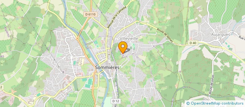 localisation de l'entreprise ACCES INFORMATIQUE à VILLEVIEILLE