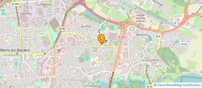 localisation de l'entreprise ACCES INVEST à VILLENEUVE-D'ASCQ