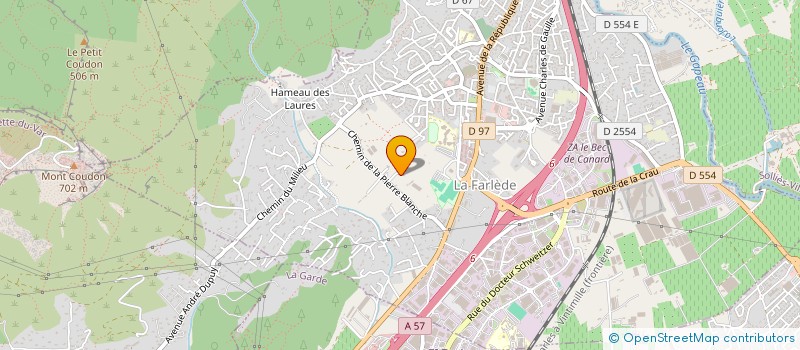 localisation de l'entreprise ACCES MEDICAL à LA FARLEDE