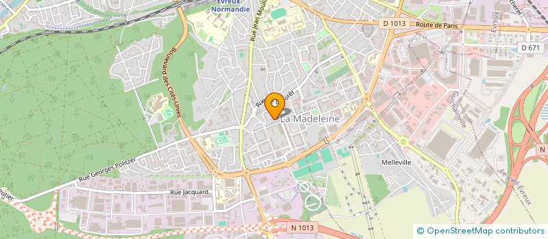 localisation de l'entreprise ACCES MOBILES à EVREUX