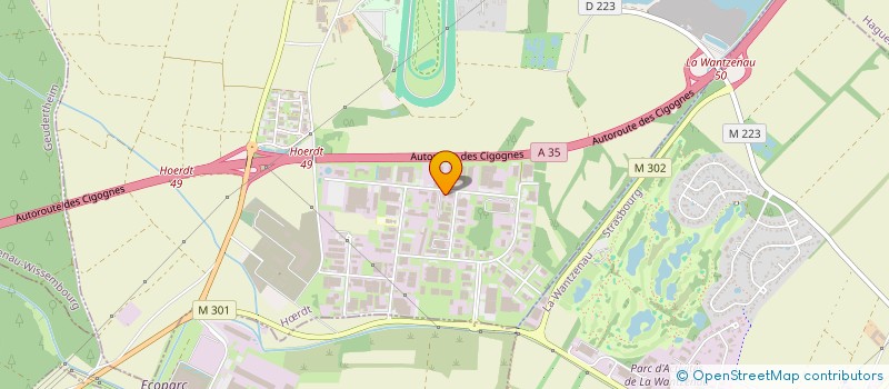 localisation de l'entreprise ACCES PARTNERS  HRDT