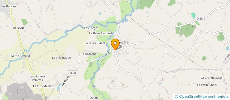 localisation de l'entreprise ACCES PATRIMOINE à LAMBALLE-ARMOR