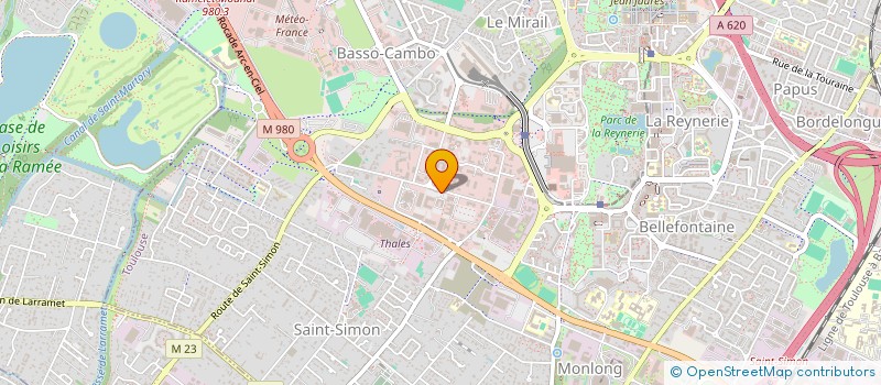 localisation de l'entreprise ACCES PLUS à TOULOUSE
