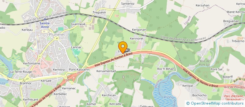 localisation de l'entreprise ACCES PLUS  PLUNERET