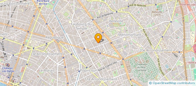 localisation de l'entreprise ACCES PRESSE à PARIS