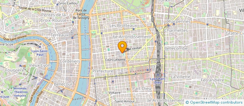localisation de l'entreprise ACCES SECURISES SERVICES à LYON