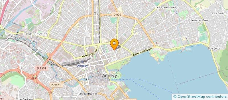 localisation de l'entreprise ACCES SECURITE DEPANNAGE à ANNECY