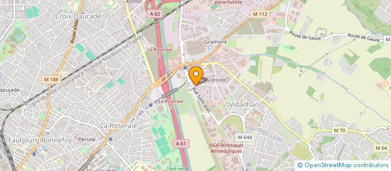 localisation de l'entreprise ACCES TERTIAIRE  BALMA