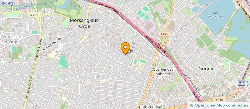 localisation de l'entreprise ACCES TP à MORSANG-SUR-ORGE