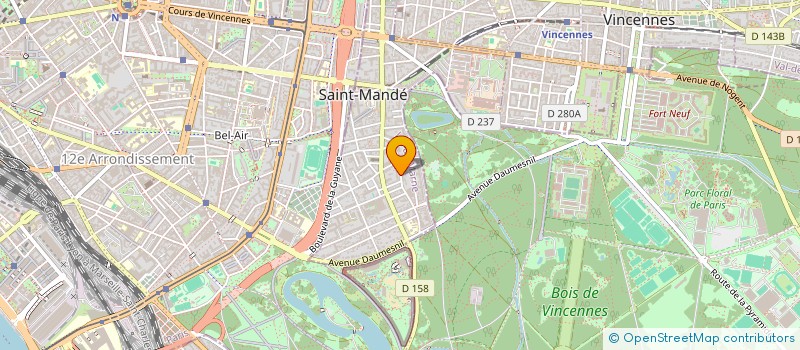 localisation de l'entreprise ACCES VISION PARTNERS  SAINT-MANDE