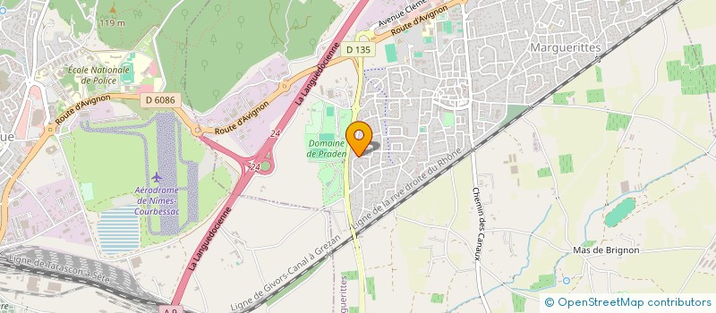 localisation de l'entreprise ACCESERRURERIE  MARGUERITTES