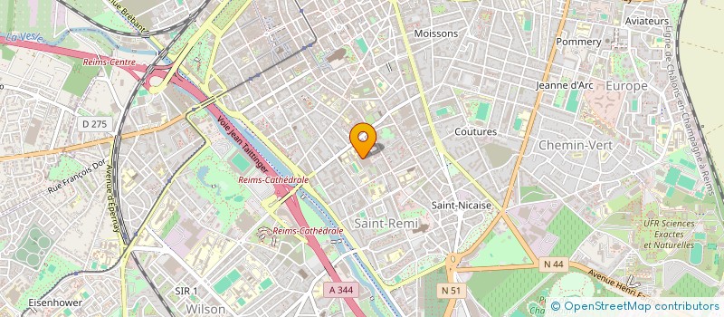 localisation de l'entreprise ACCESMAD  REIMS