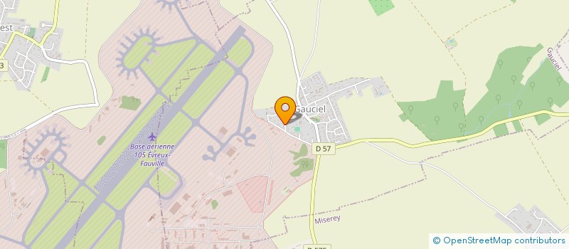 localisation de l'entreprise ACCESPROG  GAUCIEL