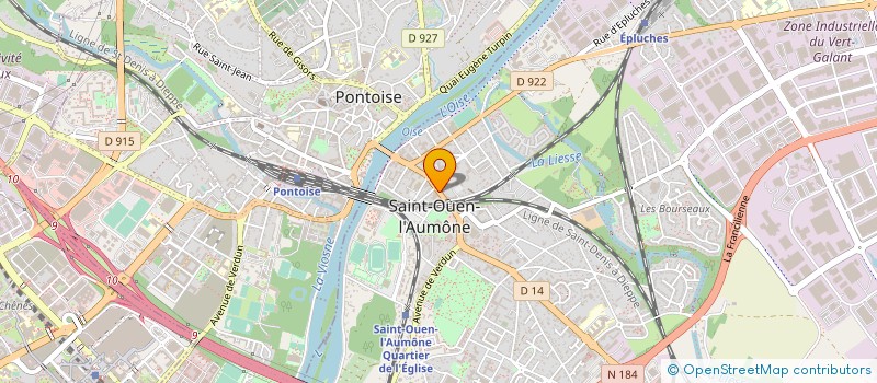 localisation de l'entreprise ACCESS 2  SAINT-OUEN-L'AUMONE