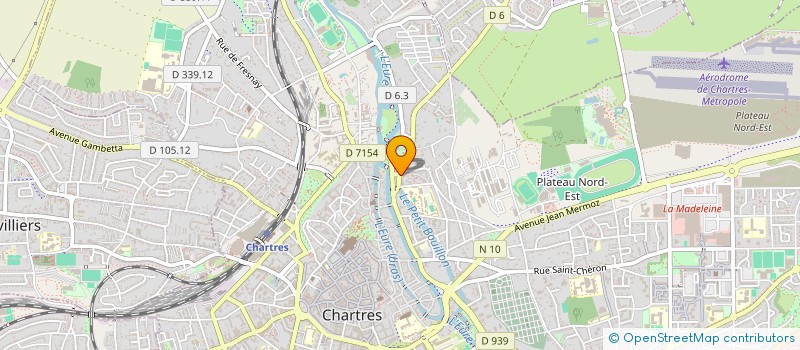 localisation de l'entreprise ACCESS 2 ROUES à CHARTRES